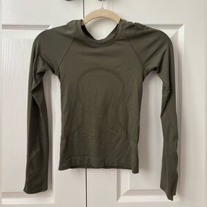 Lululemon Swiftly Tech Cropped Long-Sleeve Shirt 2.0